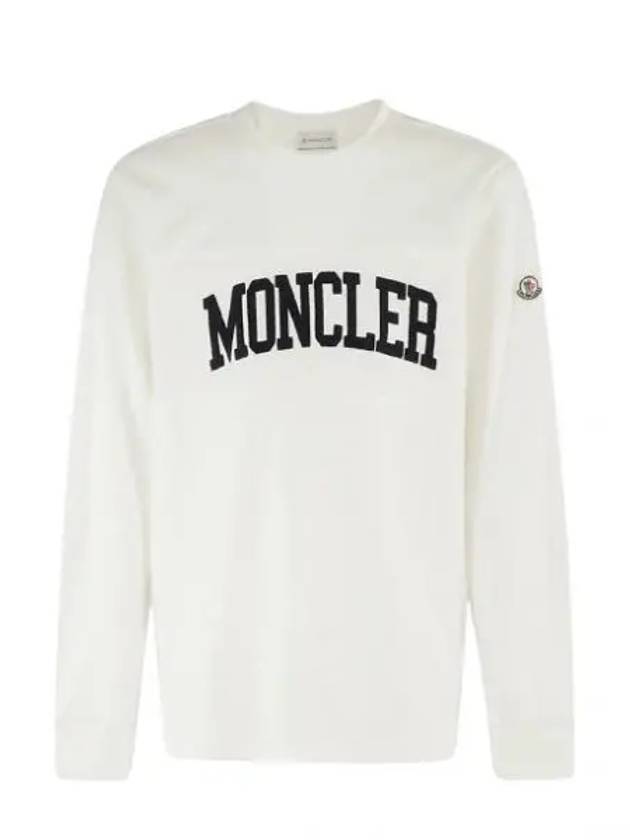 103493 Logo Sweatshirt 8G00024 899VV 032 - MONCLER - BALAAN 1