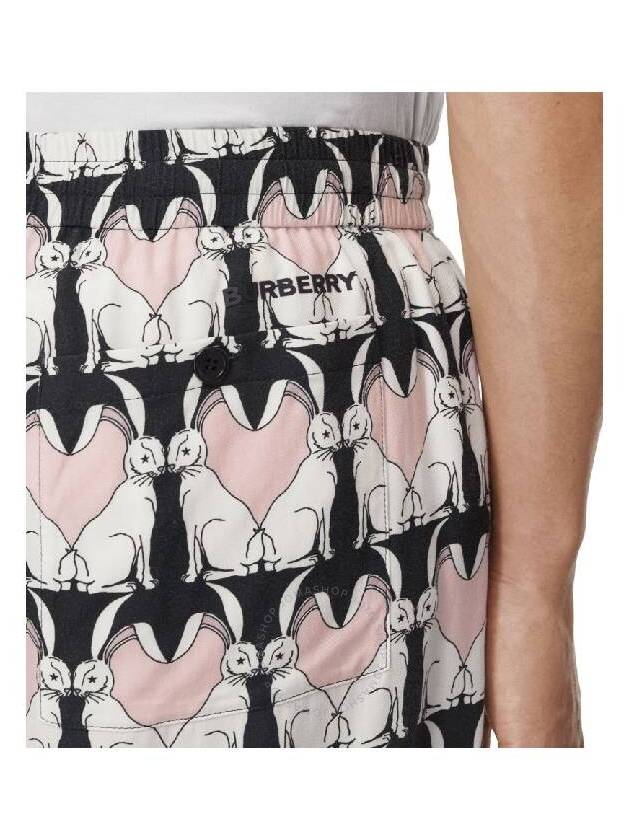 Burberry Rabbit-Print Shorts, Size X-Small - BURBERRY - BALAAN 2