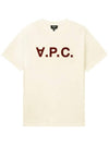 Standard Grand VPC Short Sleeve T-Shirt Ivory - A.P.C. - BALAAN 1