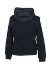 Men's Cotton Patch Zip-up Cardigan Padded Black - MONCLER - BALAAN 4