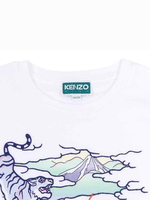 Kids Rainbow K25790 10P 6A12A Short Sleeve T shirt Adults can wear - KENZO - BALAAN 3