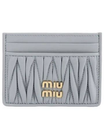 Materasse Nappa leather card wallet women s - MIU MIU - BALAAN 1