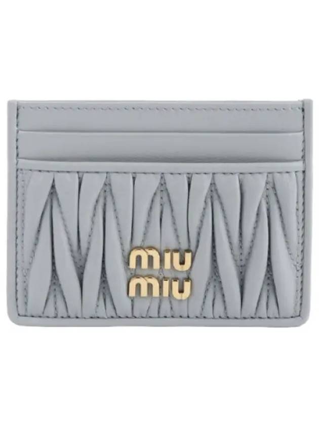 Materasse nappa leather card wallet women s holder - MIU MIU - BALAAN 1