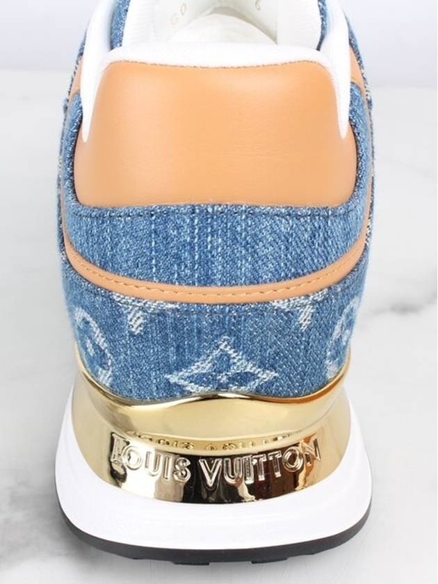 Runaway denim gold sneakers 35 5 225 - LOUIS VUITTON - BALAAN 8