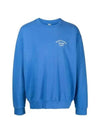 Wellness Logo Sweatshirt Sapphire Blue - SPORTY & RICH - BALAAN 7