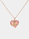 Petra Heart Logo Necklace Rose - VIVIENNE WESTWOOD - BALAAN 7