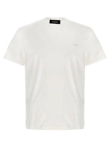 Short Sleeve T-Shirt S74GD1253S24662100 White - DSQUARED2 - BALAAN 1