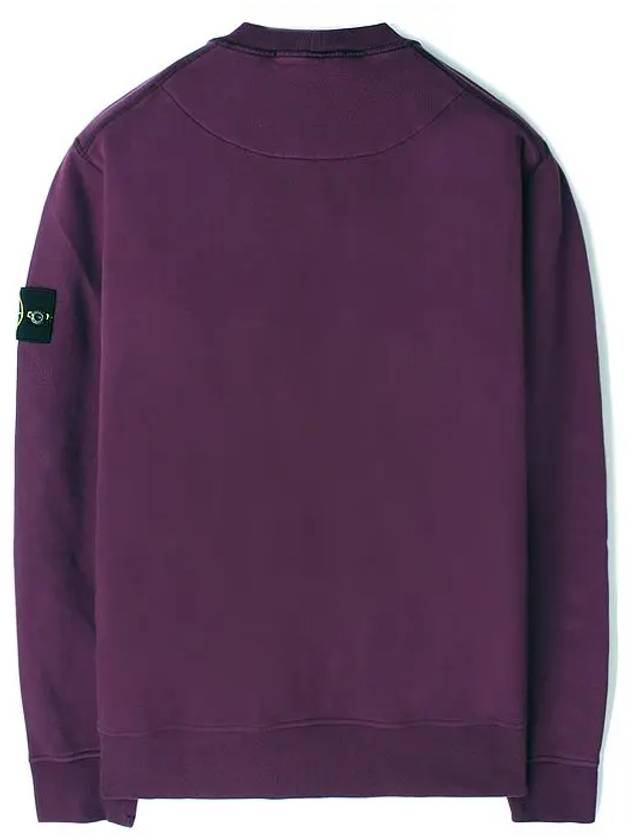 Compass Patch Cotton Sweatshirt Purple - STONE ISLAND - BALAAN 3