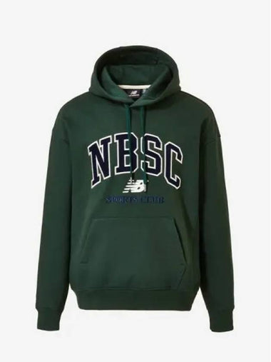 Uni NBSC Fleece Hood 62 HUNTER - NEW BALANCE - BALAAN 1