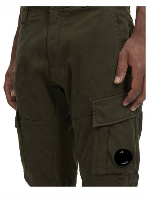 CP Company Straight Pants 13CMPA186A 005529G 683 Green IVY - CP COMPANY - BALAAN 5