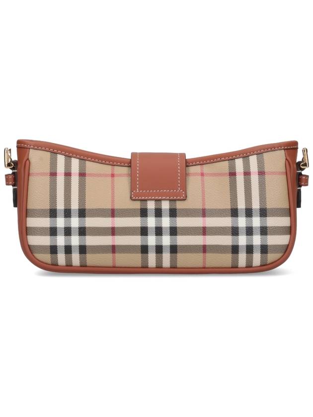 Check Shoulder Bag Brown - BURBERRY - BALAAN 4