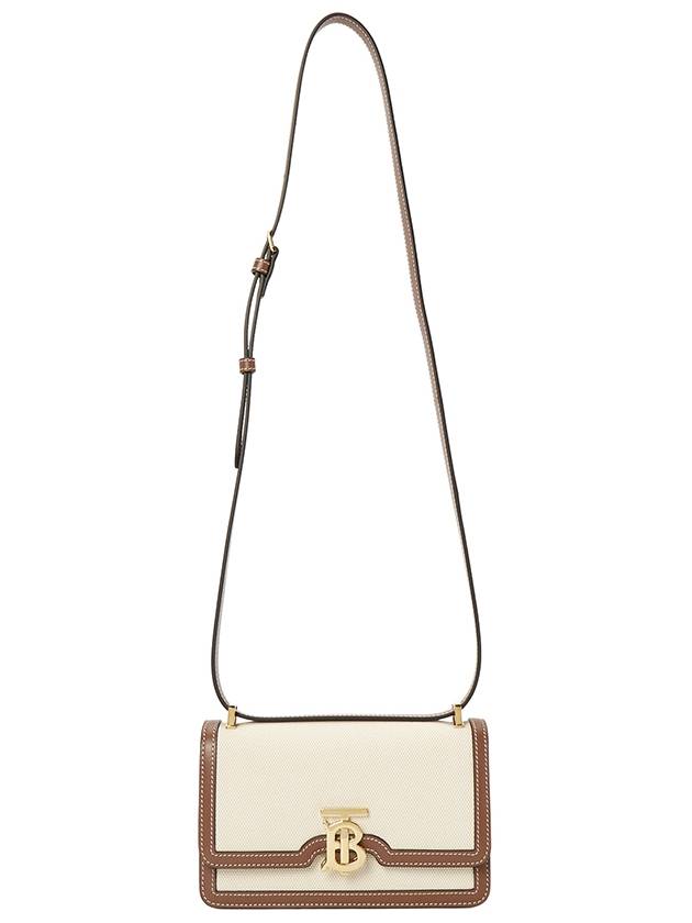 Mini TB Crossbody Bag Natural Malt Brown - BURBERRY - BALAAN 8