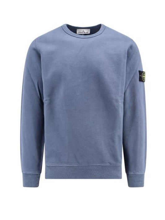 Stone Island Hooded Sweatshirt 811562420 V0046 Blue - STONE ISLAND - BALAAN 1