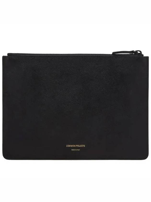 Small Folio Saffiano Clutch Bag Black 9044 7547 Other 1017964 - COMMON PROJECTS - BALAAN 1