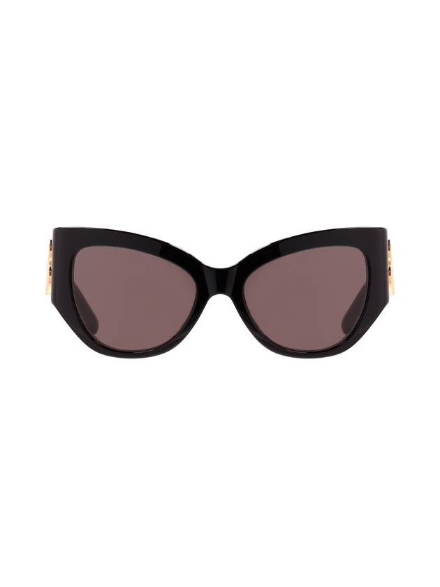 BB Logo Cat-Eye Sunglasses Black - BALENCIAGA - BALAAN 4