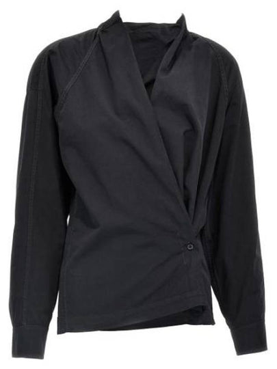 Twist Blouse Black - LEMAIRE - BALAAN 2