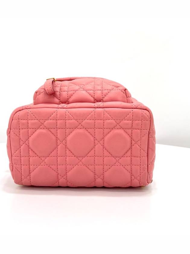 Christian Cannage Mini Backpack Pink - DIOR - BALAAN 7