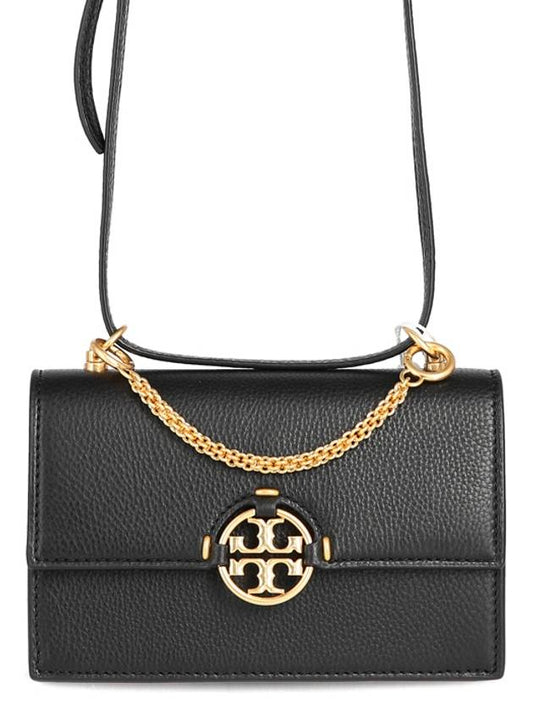 Miller Leather Mini Bag Black - TORY BURCH - BALAAN 2