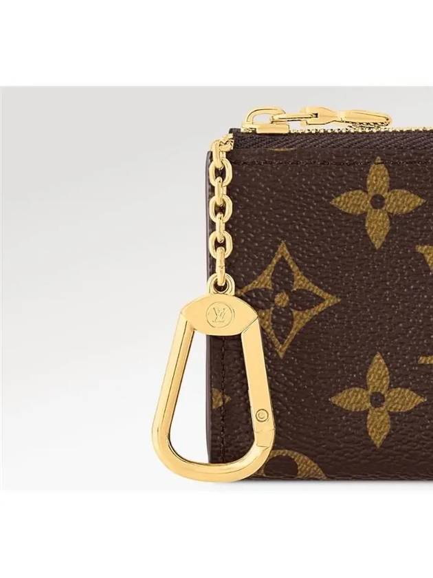 Noa Monogram Canvas Key Holder Brown - LOUIS VUITTON - BALAAN 3