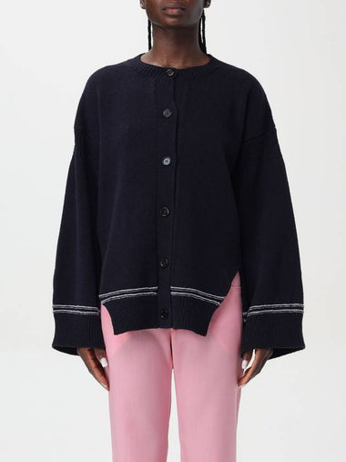 Cardigan di lana con logo posteriore Marni - MARNI - BALAAN 1