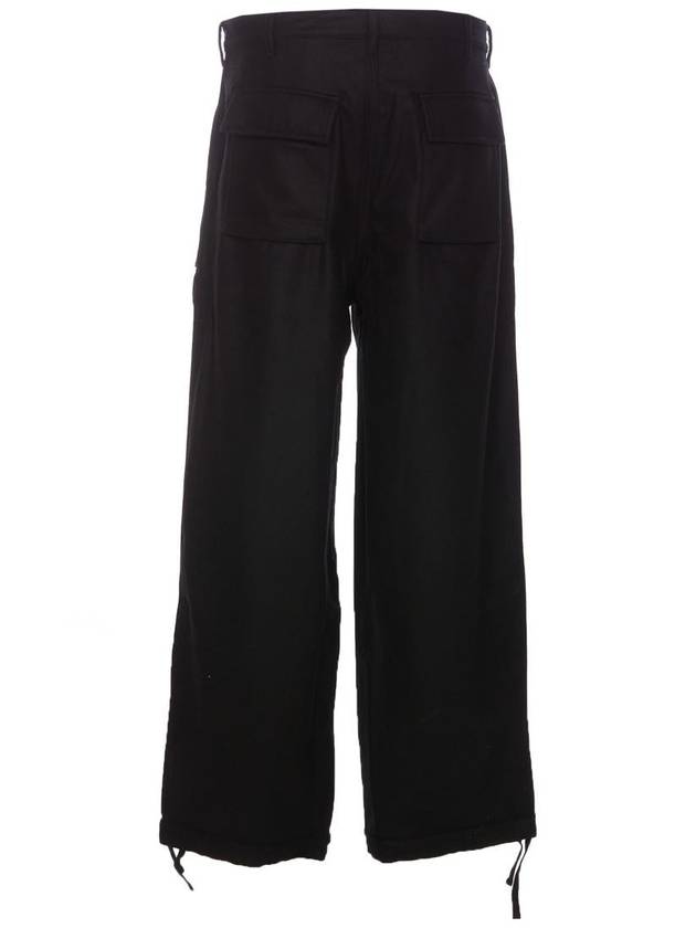 Pocket Straight Pants Black - TEN C - BALAAN 3