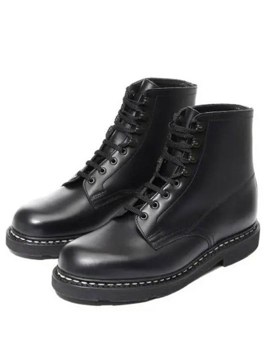 Men's IMBATTABLE Leather Walker Boots Black - PARABOOT - BALAAN 2