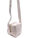 Cube Mini Cross Bag White - BOTTEGA VENETA - BALAAN 4