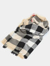 House Check Cashmere Blend Scarf Beige - BURBERRY - BALAAN 3