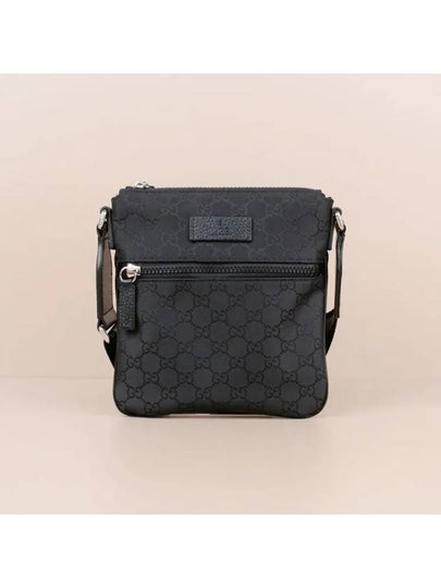 Micro GG Ssima Canvas Messenger Bag Black - GUCCI - BALAAN 2