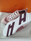 Bouncing Parachute Fabric Low Top Sneakers Rose - HERMES - BALAAN 4