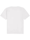 Triomphe Loose Logo Short Sleeve T-Shirt White - CELINE - BALAAN 3