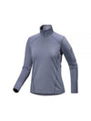 Rho Half-Zip Neck Long Sleeve T-Shirt Stratus - ARC'TERYX - BALAAN 2