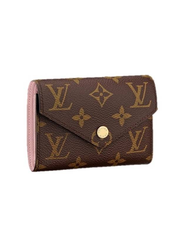 Victorine Monogram Half Wallet Rose Ballerine - LOUIS VUITTON - BALAAN 2