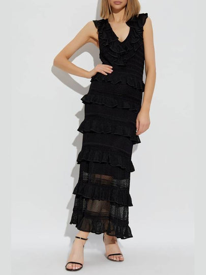 Zimmermann Dress With Ruffles, Women's, Black - ZIMMERMANN - BALAAN 2