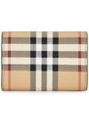 Check Detachable Chain Strap Wallet Archive Beige - BURBERRY - BALAAN 4