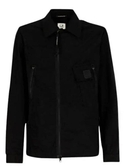 Metropolis Memri Zip-Up Jacket Black - CP COMPANY - BALAAN 2