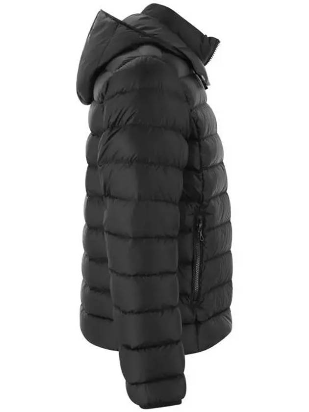 Le Logo Hooded Padded Jacket Black - COLMAR - BALAAN 3