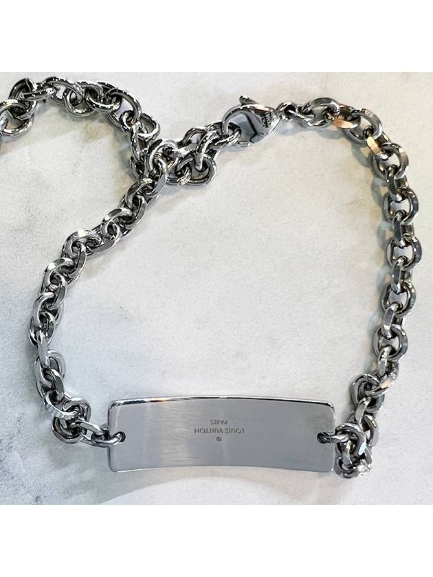 Monogram Bold Bracelet Silver - LOUIS VUITTON - BALAAN 6