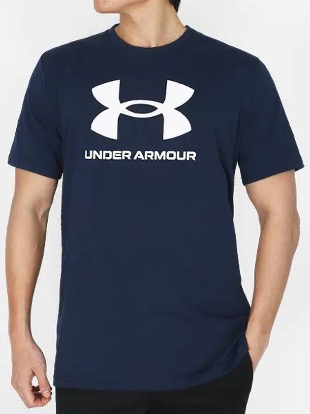 Genuine UA sports style logo t shirt 1382911 408 - UNDER ARMOUR - BALAAN 2