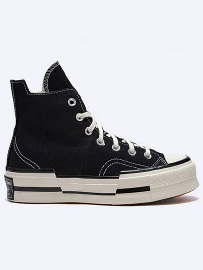 Chuck 70 Plus High Top Sneakers Black - CONVERSE - BALAAN 2