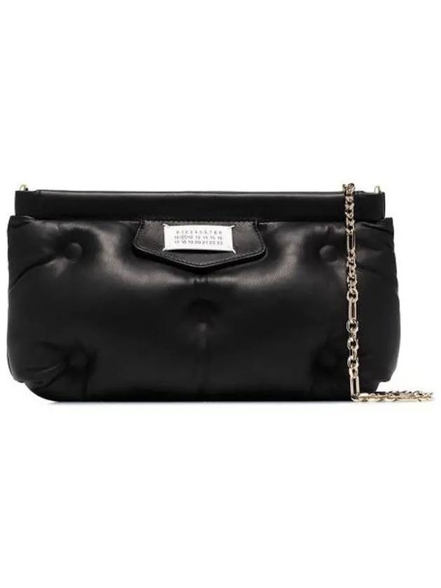 Glam Slam Chain Clutch Bag Black - MAISON MARGIELA - BALAAN.