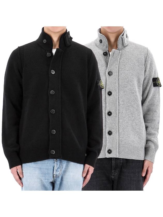 wappen high neck knit button zip up cardigan 3 types 8115547A3 - STONE ISLAND - BALAAN 1