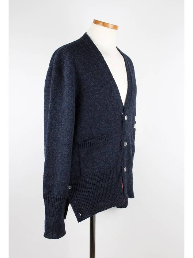 Shetland wool V neck cardigan size 3 - THOM BROWNE - BALAAN 5