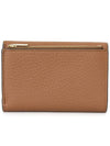 Folded Heavy Grain Multi Card Wallet Chestnut - MULBERRY - BALAAN 3