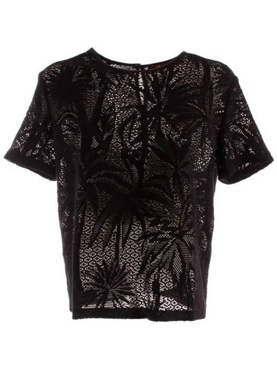 Lettera Short Sleeve T-Shirt Black - MAX MARA - BALAAN 2