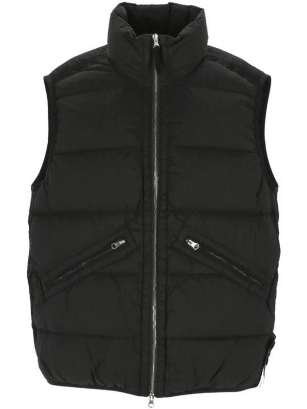 Seamless Tunnel Nylon Down Vest Black - STONE ISLAND - BALAAN 1