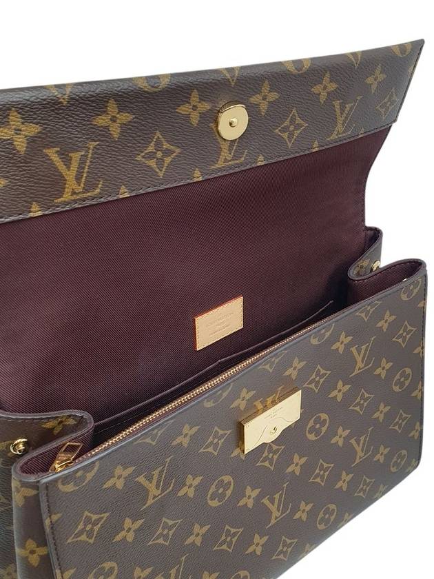 M42735 Monogram Canvas Clooney MM Blue Glacial Tote Bag Strap - LOUIS VUITTON - BALAAN 8