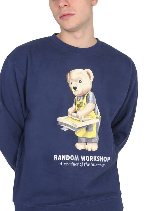 RANDOM WORKSHOP BEAR SWEATSHIRT - MARKET - BALAAN 6