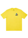 Tri flag tshirt TRI FLAG T SHIRT yellow - PALACE - BALAAN 2