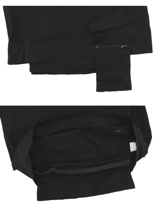 Men's Waist Pocket Short Sleeve T-Shirt Black Chocolate - AMBUSH - BALAAN.